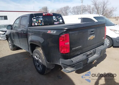 2015 Chevrolet Colorado Z71 z USA, uszkodzony, nr VIN 1GCGTCE36F1163135